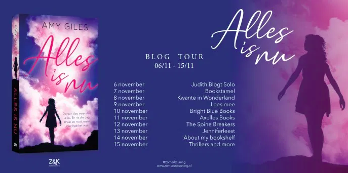 Blogtour: Alles is nu – Amy Giles